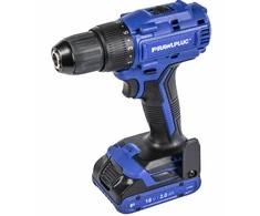 Suktuvas-gręžtuvas RawlPlug R-PDD18-55-M2; 18 V; 2x2,0 Ah akum.