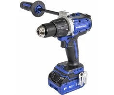Suktuvas-gręžtuvas RawlPlug R-PDD18-P100-XL2; 18 V; 2x5,0 Ah akum.
