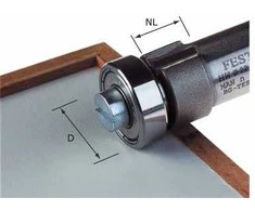 Sulyginimo freza Festool; Ø22 mm; su guoliu
