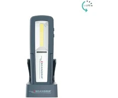 Rankinis šviestuvas LED UNIFORM USB IP65 50/500lm Li-ion, Scangrip