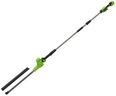 Teleskopinės gyvatvorių žirklės Greenworks G24PHT51II; 24 V (be akumuliatoriaus ir pakrovėjo)