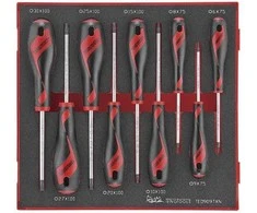 TengTools Atsuktuvų komplektas Teng Tools TED909TXN; EVA; 9 vnt.