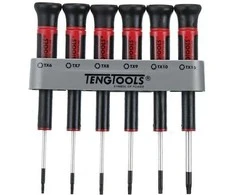 TengTools Atsuktuvų komplektas Teng Tools MDM706TX; Torx; 120 mm; 6 vnt.