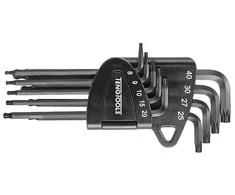 TengTools Raktų komplektas Teng Tools 1499TX; TX8-TX40; 9 vnt.