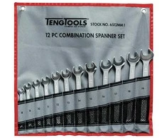 TengTools Raktų komplektas Teng Tools 6512MM1; 10 vnt.