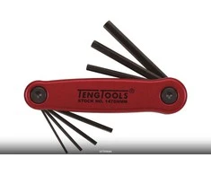 TengTools Šešiakampių raktų rinkinys Teng Tools 151470101; 1,5-6 mm; 7 vnt.