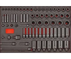TengTools Smūginių sukimo galvučių komplektas Teng Tools TTEISK73; EVA; 73 vnt.