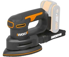Trikampis šlifuoklis Worx WX822.9; 20 V (be akumuliatoriaus ir pakrovėjo)