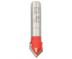 Bosch V formos išdrožos frezos 8 mm, D 12,7 mm, L 10 mm