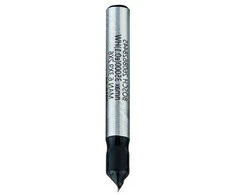 Bosch "V" formos frezos 6 mm 6.35mm.90°.6mm