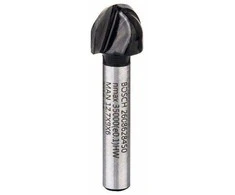 Bosch Fasoninės frezos 6 mm, R1 6,3 mm, D 12,7 mm