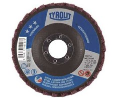 Vėduoklinis šlifavimo diskas Tyrolit; 125x22,23 mm; 1 vnt.