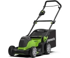 Vejapjovė Greenworks G24X2LM41; 2x24 V (be akumuliatoriaus ir pakrovėjo)