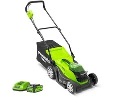 Vejapjovė Greenworks G40LM35K2; 40 V; 1x2,0 Ah akum.