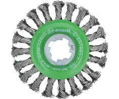Bosch X-LOCK šepetys 115 mm iš rištos vielos