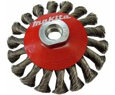 Makita Kūginis šepetys 100MM 18 segmentų P-04494
