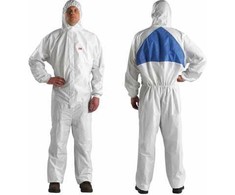 Vienkartinis kombinezonas 3M 4540 Type 5/6; XXL;; baltas