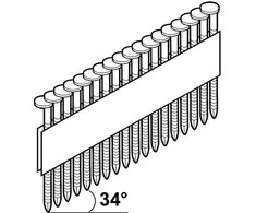 Vinys Essve; 4,0x50 mm; 34°; 1200 vnt.