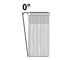 Vinys Essve F16; 1,6×63 mm; 0°; 1600 vnt.; blizgaus cinkavimo