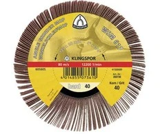 KLINGSPOR MONTUOTAS ATVARTAS RATAS 125mm WSM617 gr. 40