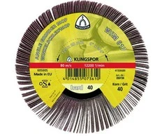 KLINGSPOR MONTUOTAS ATVARTAS RATAS 125mm WSM617 gr. 60