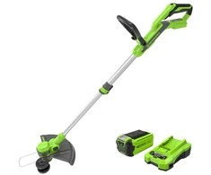 Žoliapjovė - trimeris Greenworks G40LT33K2; 40 V; 1x2,0 Ah akum.