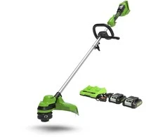 Žoliapjovė - trimeris Greenworks GD24X2LTK2x; 2x24 V; 2x2,0 Ah akum.