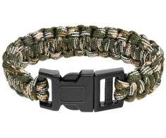 Laikrodis Išgyvenimo apyrankė Paracord Badger Outdoor 550, CAMO