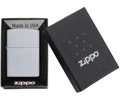 Benzininis Žiebtuvėlis ZIPPO 205 Satin Chrome