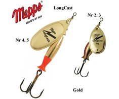 Blizgė Mepps Aglia LongCast Gold
