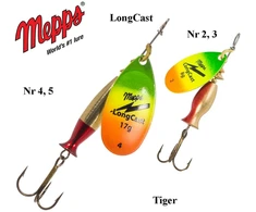 Blizgė Mepps Aglia LongCast Tiger
