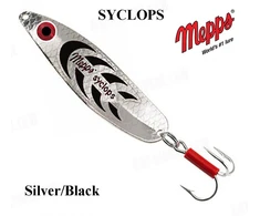 Blizgė Mepps Syclops Sidabrinis/Juodas