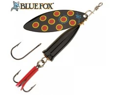 Blue Sukriukė Mėlyna Fox Salmon Super Vibrax BYR #6 33g