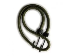 Elastinė virvutė (guma) su metaliniais kabliais.