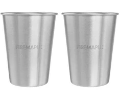 Fire Maple Antarcti nerūdijančio plieno puodeliai, 0,35 l, 2 vnt. sidabro spalvos
