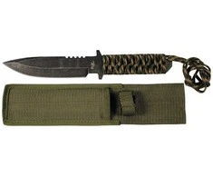 Fox Outdoor Peilis su rankena iš virvės (44498)