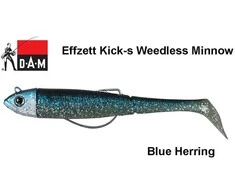 Guminukas DAM Effzett Kick-S Minnow Mėlyna Herring
