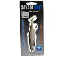 Guminukas Savage Gear 3D TPE Minnow Žalias Sidabrinis