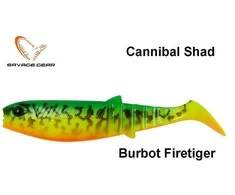 Guminukas Savage Gear Cannibal Burbot Firetiger