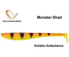 Guminukas Savage Gear Monster Shad Golden Ambulance