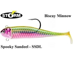Guminukas Storm Biscay Minnow Spooky Sandeel SSDL