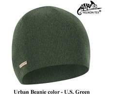 Helikon-Tex URBAN Beanie žieminė kepurė US Žalias
