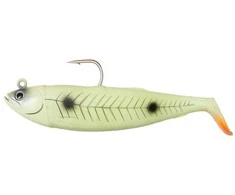 Jūrinė guma Savage Gear Cutbait Herring Žalias Glow