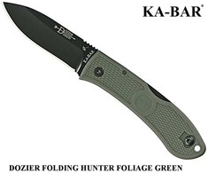 Ka Bar Peiliukas KABAR Dozier Hunter Foliage Žalias 4062FG