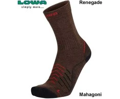 Kojinės Lowa Renegade Mahagoni