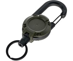 Badger Outdoor Įtraukiama virvė ištraukiama virvė Badger Lauko karabininis raktų pakabukas BO-RTR-5