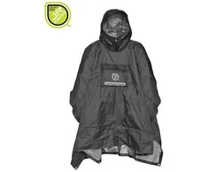 Lengva lietaus pončas (palapinsiaustė) JR GEAR PCH002-BK juoda