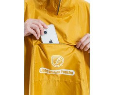 Lengva lietaus pončas (palapinsiaustė) JR GEAR PCH002-YW geltona