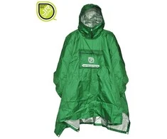 Lengva lietaus pončas (palapinsiaustė) JR GEAR PCH002-DG tamsiai žalia