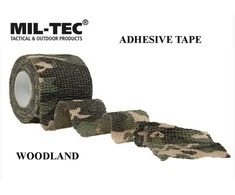 Mil-Tec Woodland 50mm (4,5m) Adhesive Tape Woodland marginimo lipni juosta maskavimui